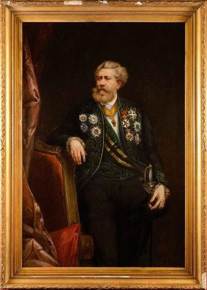 null Tito MARZOCCHI DE BELLUCI (1800-1871), attribué à « Le Comte de Nieuwerkerke,...
