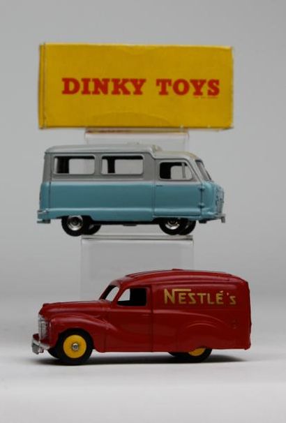 null DINKY TOYS - Austin Van "Nestlé" 471 - Autobus atlas 295 Boites d'origine