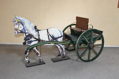 null "Cheval de bois tricycle et charrette" 

Cheval de bois, fabrication moderne...