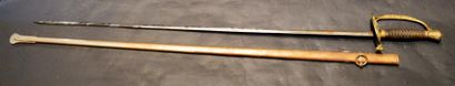 null "Epée d'officier des Sapeurs pompiers modèle 1817 "

Epée avec garde à une branche,...