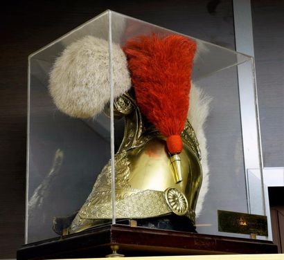 null "Casque d'Officier, 1830" Casque d'officier des batiments Royaux, circa 1830,...