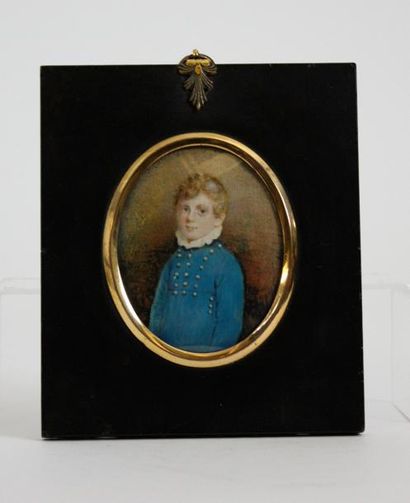 null Pierre-Laurent CANON (1787 - 1852) Portrait du jeune Joseph-Anthelme LOUIS,...