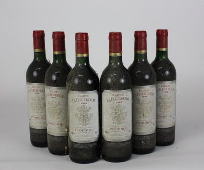 null 6 Blle Château LA FLEUR DE GAY (Pomerol) 1986 - Belles