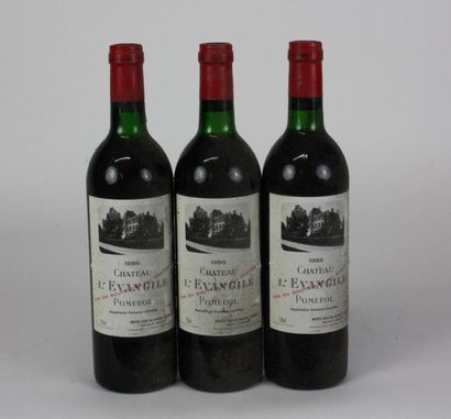 null 5 Blle EVANGILE (Pomerol) 1986 - Belles