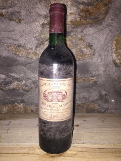 null 1 Blle PAVILLON ROUGE DE CHÂTEAU MARGAUX (Margaux) 1980 - Belle