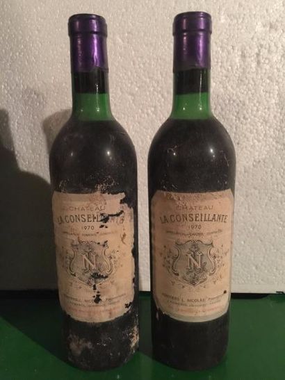 null 2 Blle Chteau LA CONSEILLANTE (Pomerol) 1970 - TTLB