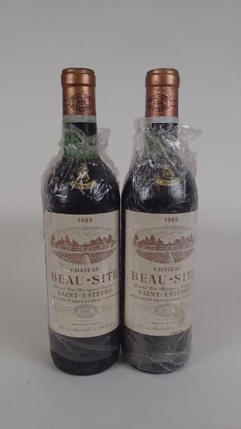 null 3 Blle Château BEAUSITE (St Estèphe) 2/1969 NLB - 1/1967 NLB