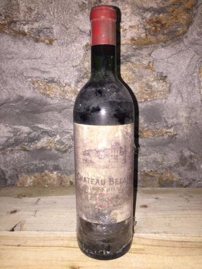 null 1 Blle Château BELAIR (St Emilion GCC1) 1961 - Belle/TTLB