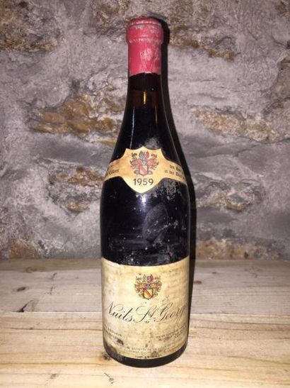 null 1 Blle NUITS SAINT GEORGES (Joseph Drouhin mise Graphé-Lecocq) 1959 - Belle