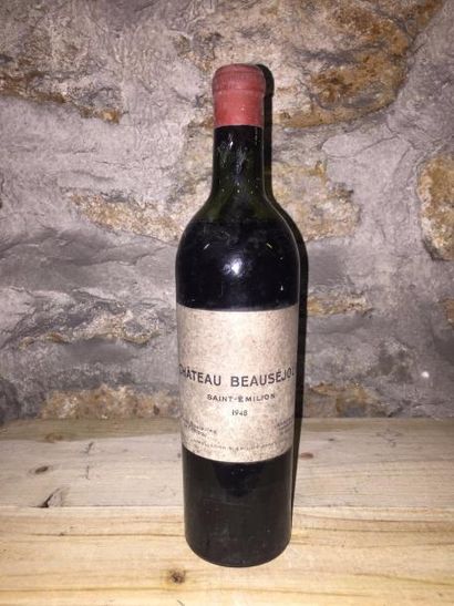 null 1 Blle Château BEAUSEJOUR (St Emilion GCC1) 1948 - Epaule