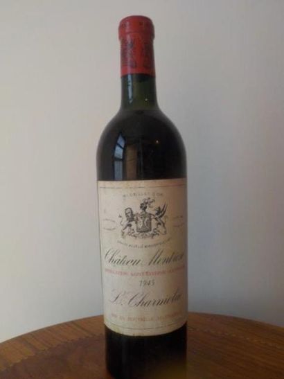 null 1 Blle Château MONTROSE (St Estèphe) 1945 - Superbe/Rebouchée au Chateau