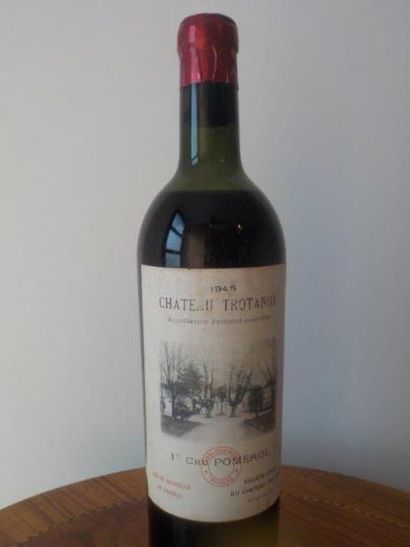 null 1 Blle Château TROTANOY (Pomerol) 1945 - Epaule/Belle