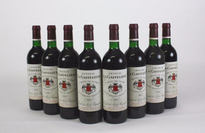 null 8 Blle Château LA GAFFELIERE (St Emilion GCC1) 1990 - Très belles