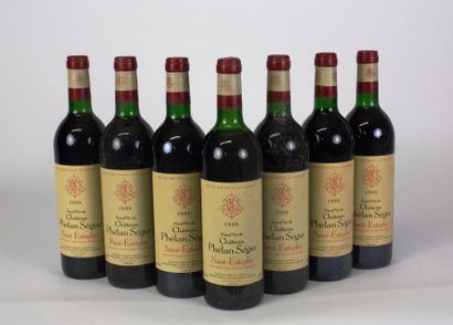 null 7 Blle Château PHELAN SEGUR (St Estèphe) 1989 - Belles