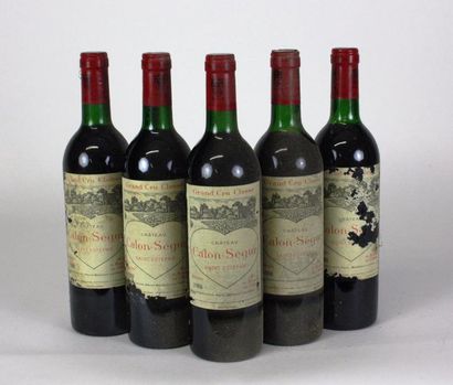 null 5 Blle Château CALON SEGUR (St Estèphe) 1988 - 2EA/1TTLB