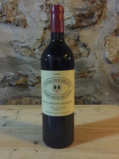 null 6 Blle Château PAVIE MACQUIN (St Emilion GCC1) 2006 - Très belles