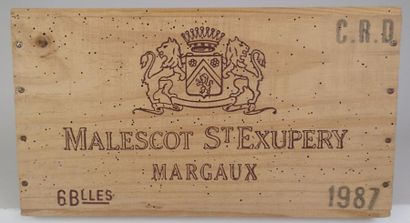 null 6 Blle Château MALESCOT SAINT EXUPERY (Margaux) 1987 - Belles