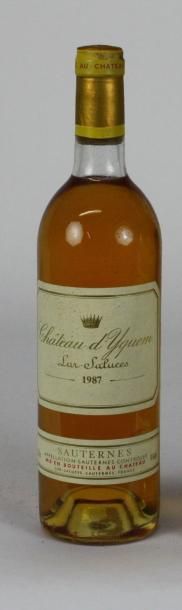null 1 Blle Château YQUEM (Sauternes) 1987 - Belle