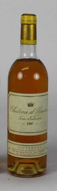 null 1 Blle Château YQUEM (Sauternes) 1987 - TTLB