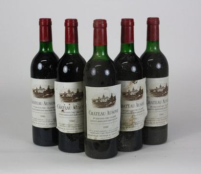 null 1 Blle Château AUSONE (St Emilion 1er GCC) 1986 - Belle