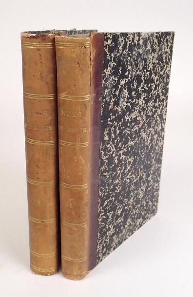 null LURINE, Louis, Les Rues de Paris, Paris, G. Kugelmann, 1844 Textes par Lurine,...
