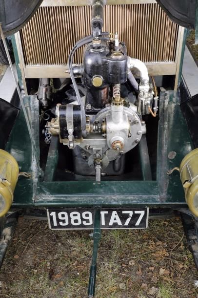 null 1915 Renault EK châssis n° 58748. Carte grise de collection. La EK de 1913 est...