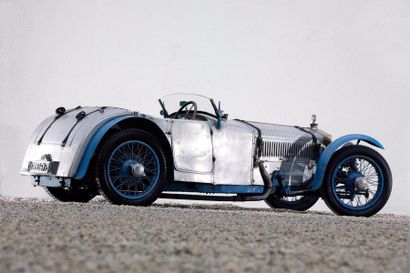 null 1927 Tracta Type A-Gephy châssis n° 13 "Le Mans". Carte grise française. Née...