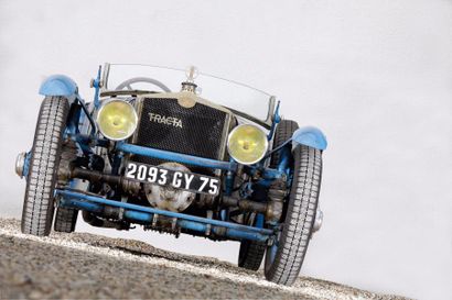  1927 Tracta Type A-Gephy châssis n° 13 "Le Mans". Carte grise française. Née de...