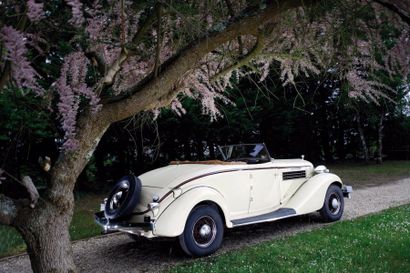  1935 Auburn Type 851 SC N° de série : 33195F. Erreur sur la carte grise n° 3087L....