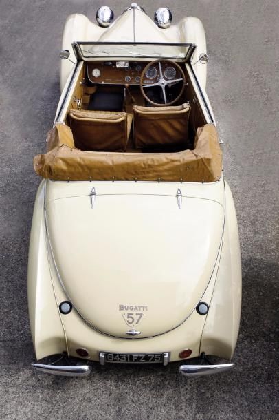 null 1939 Bugatti type 57C Châssis 57836. Moteur 93C. Cabriolet 4 places Gangloff....