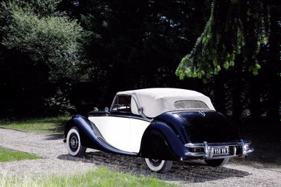 null 1950 Jaguar Mark V Cabriolet n° châssis : 647205. Carte grise française.

La...
