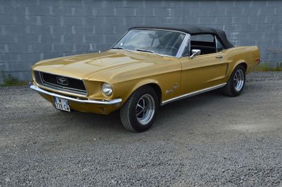 1968 FORD MUSTANG CABRIOLET 289 
1968 FORD MUSTANG CABRIOLET 289


Châssis n° 8R03C153289


Attestation...