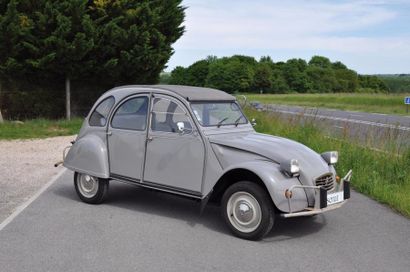 null 1987 Citroen 2 CV6 n° chassis : VF7AZK00KA213239. Carte grise française. Notre...