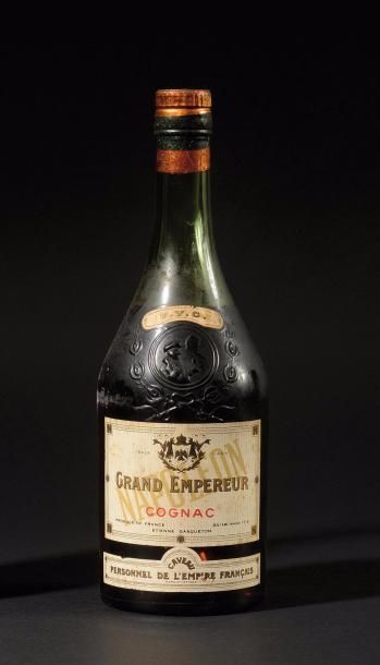 null Cognac « Grand Empereur – Caveau personnel de l’Empire français. » par Gasqueton....