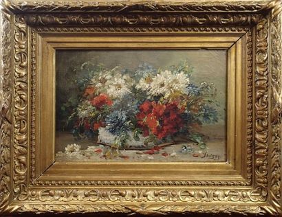 Henry MALFROY (1895-1944) Bouquet de fleurs
Huile sur toile
Signé en bas à droite
22,5...
