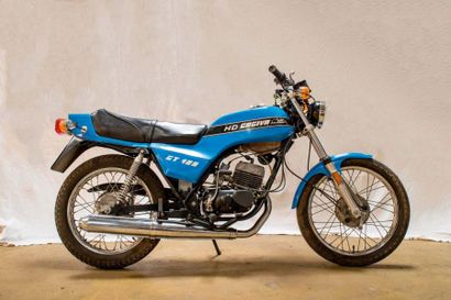 null HARLEY DAVIDSON AMF 125 SS. Numéro 64670. De 1977. CG française En 1960 , pour...