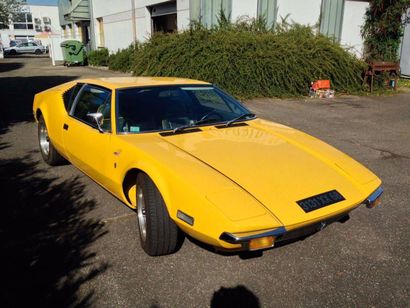 null 1972 DETOMASO PANTERA Châssis n° THPNMD04014 Voiture de 1972 Numero thpnmd04014...