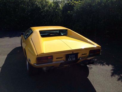 null 1972 DETOMASO PANTERA Châssis n° THPNMD04014 Voiture de 1972 Numero thpnmd04014...