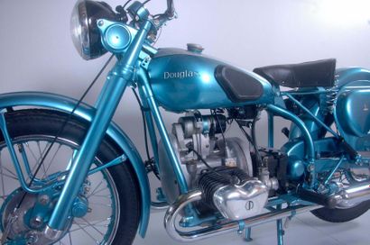 null 1953 DOUGLAS Mark V, 350 cc N° Cadre : 119245B N° Moteur : 119245 V5C Anglais...