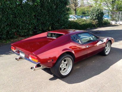 null 1972 DETOMASO PANTERA Châssis n°THPNM04243 Carte grise française 

C'est le...