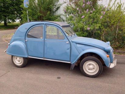 null Citroën 2cv type AZL. De 1961. Avec 38899km d'origine, d'origine avec une peinture...
