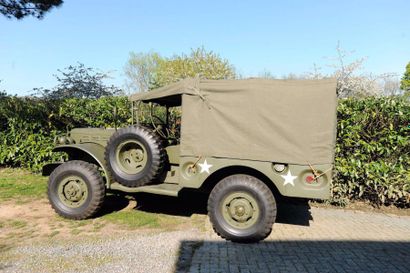 null Dodge WC 51 Weapons Carrier sans treuil 4x4 1945 Numéro 81690716 Ex collection...