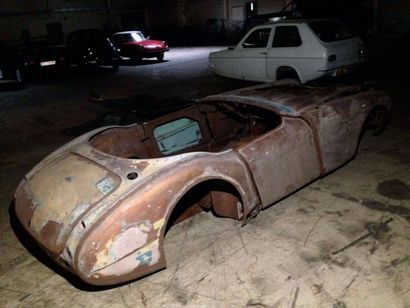 null Châssis plus carrosserie d'Austin Healey. Projet abandonné, conduite à gauche...