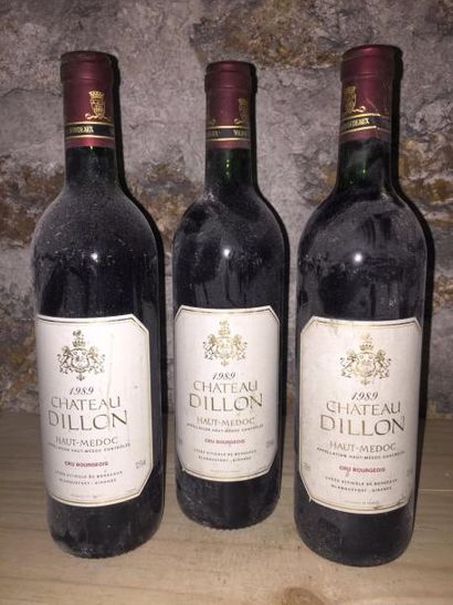 null 3 Blle Château DILLON (Haut Médoc) 1989 - Belles