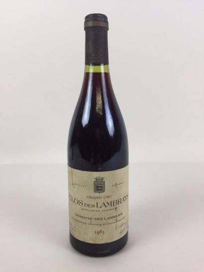 null 1 Blle CLOS DES LAMBRAYS (Domaine Saier) 1983 - Très belle