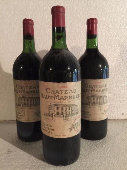 null 3 Mag Château HAUT MARBUZET (St Estèphe) 1983 - Beaux