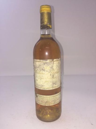 null 1 Blle Château YQUEM (Sauternes) 1982 - EA