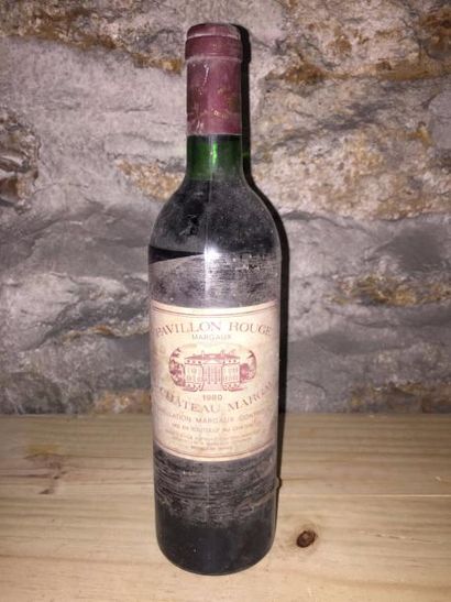 null 1 Blle PAVILLON ROUGE DE CHÂTEAU MARGAUX (Margaux) 1980 - Belle