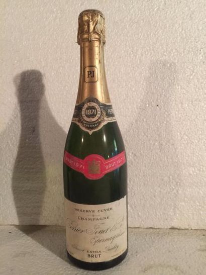 null 1 Blle CHAMPAGNE PERRIER JOUET 1971 - Belle