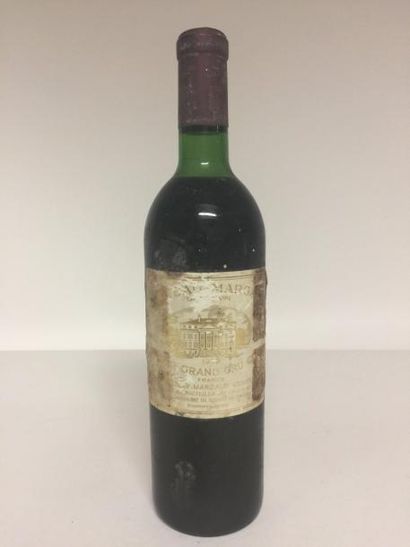 null 1 Blle Château MARGAUX (Margaux) 1970 - TLB/étiquette tachée